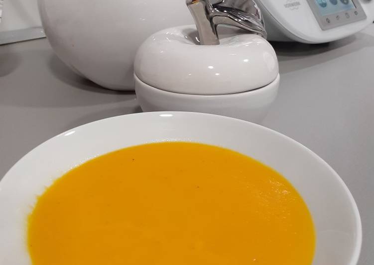 Crema de calabaza con Thermomix