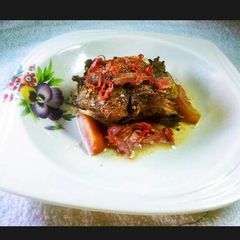 A picture of Oven Grilled Steak.