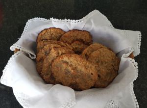 Una foto de Galletas de avena y plátano con miel 🍪🍌🍯