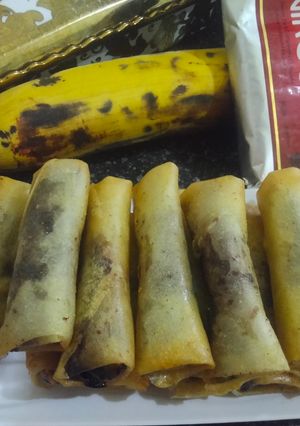 Foto resep Lumpia cokelat pisang 🍫🍌