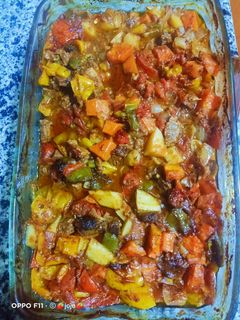 صورة لوصفة صينيه اللحمه بالخضار 😋😍