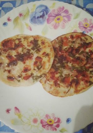 A picture of Oats Uttapam.