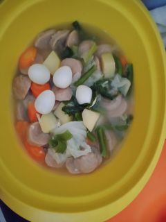 Foto resep Sop bakso telur puyuh