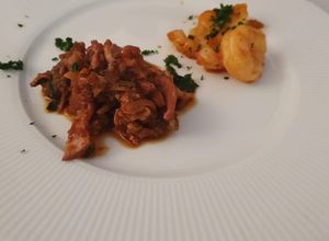 Una foto de Gambas al ajillo
