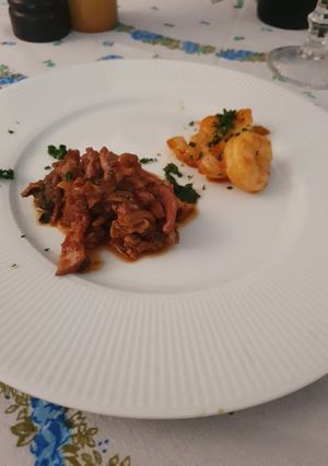 Una foto de Gambas al ajillo