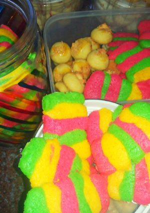 Foto resep Lidah Kucing Rainbow