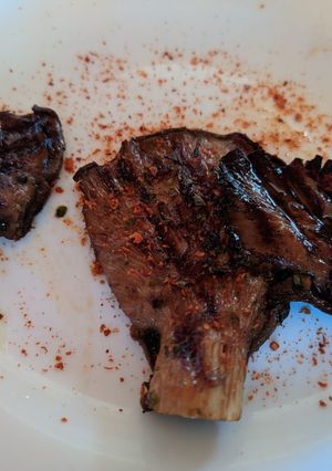 Una foto de Setas a la parrilla