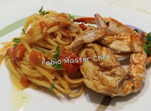 Foto di Bavette con Granchio sfumato al Cognac