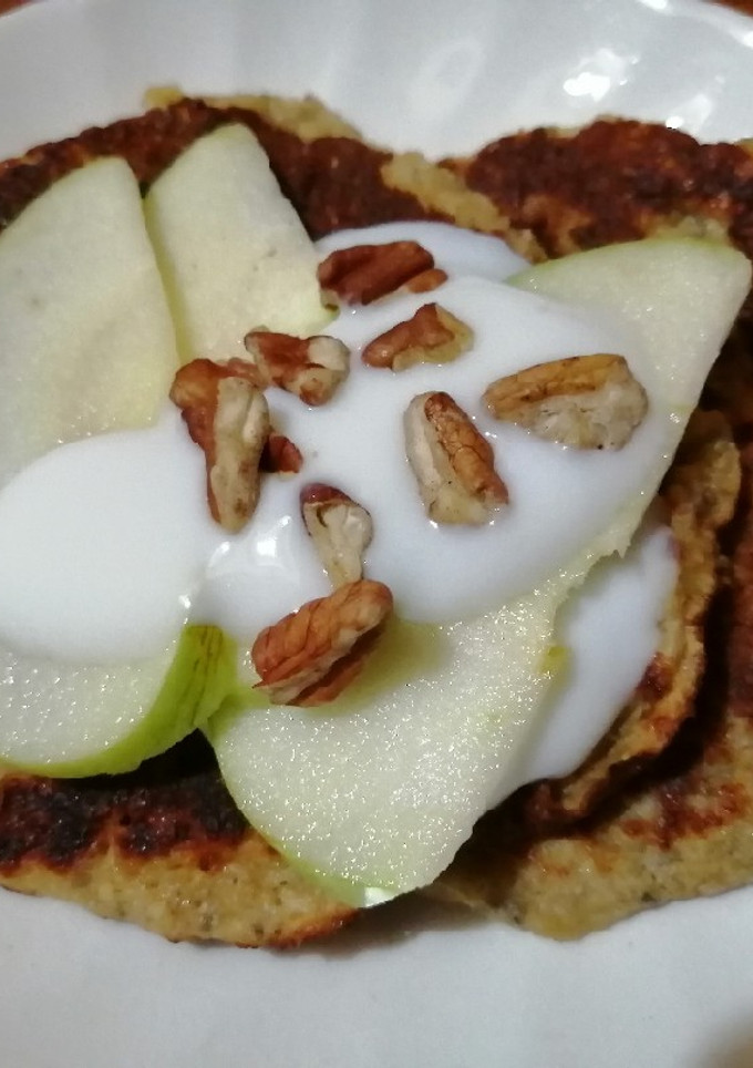 Una foto de Mini Hot cakes de avena, amaranto y chía