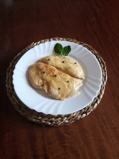 Una foto de Filetes de pavo a la pimienta verde