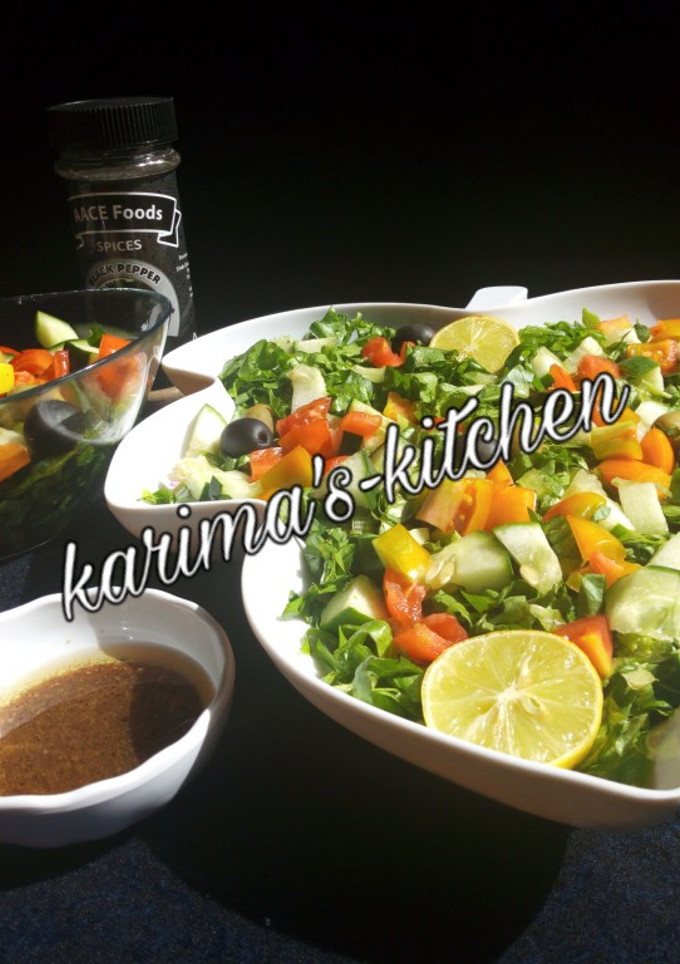 A picture of Simple salad.