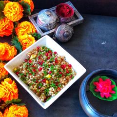 A picture of Navratri Navratri Special - Maharashtrian Style Sabudana khichadi.