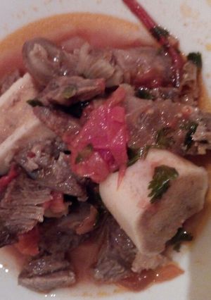 A picture of Stewed beef.