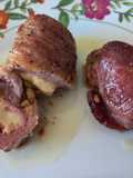 Involtini di maiale ripieni