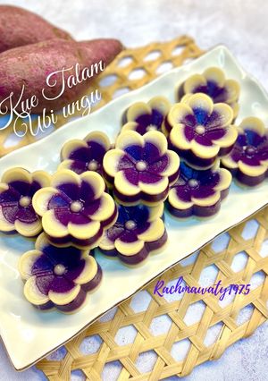 Foto resep 373. Kue Talam Ubi Ungu