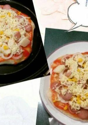 Foto resep Pizza Teflon ala Momo