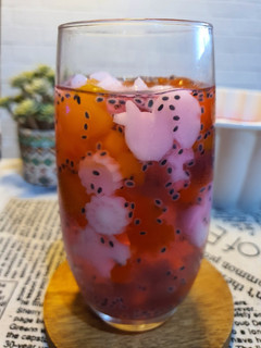 Foto resep Es Jelly Syrup