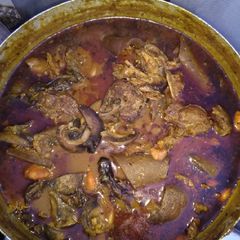 Banga soup A picture of Banga soup.