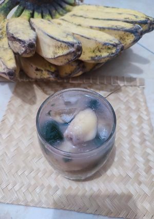 Foto resep Es Kolak Pisang Cincau