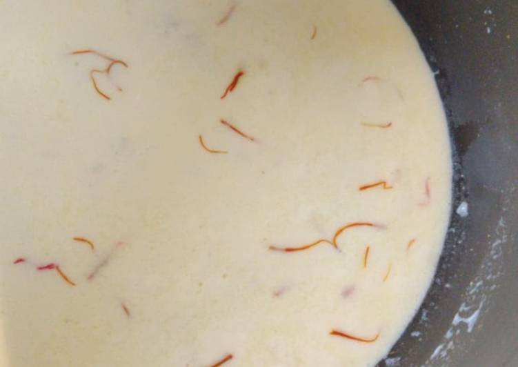 Saffron rice kheer