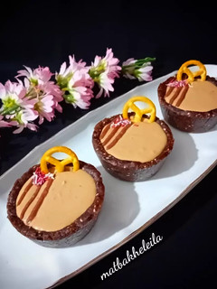 عکسی از دستور دسر خرما فنجونی😍