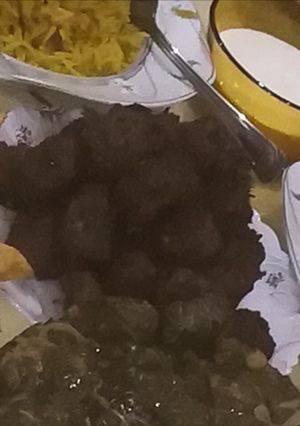 صورة لوصفة كفتة لحم بالبرغل في الفرن