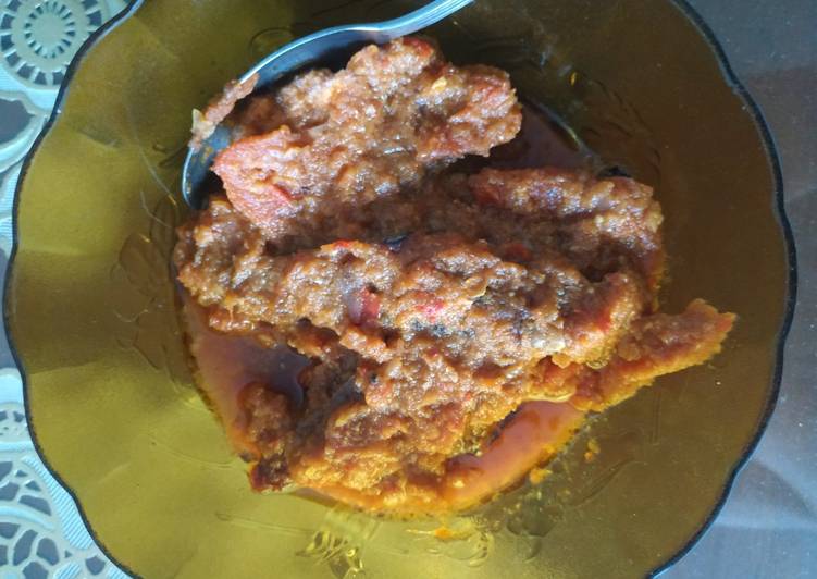 Balado Ikan Tongkol