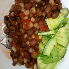 A picture of Lazy githeri.
