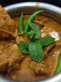 Spicy mutton curry