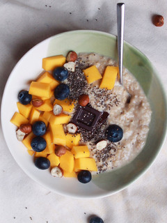 Una foto de Porridge de avena básico