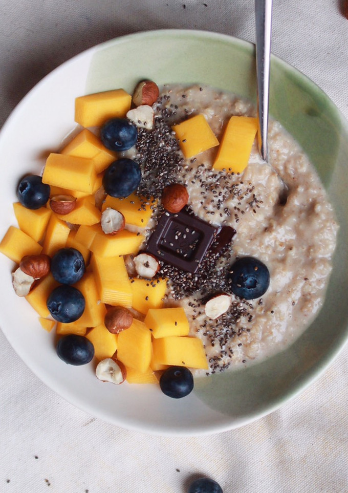 Una foto de Porridge de avena básico
