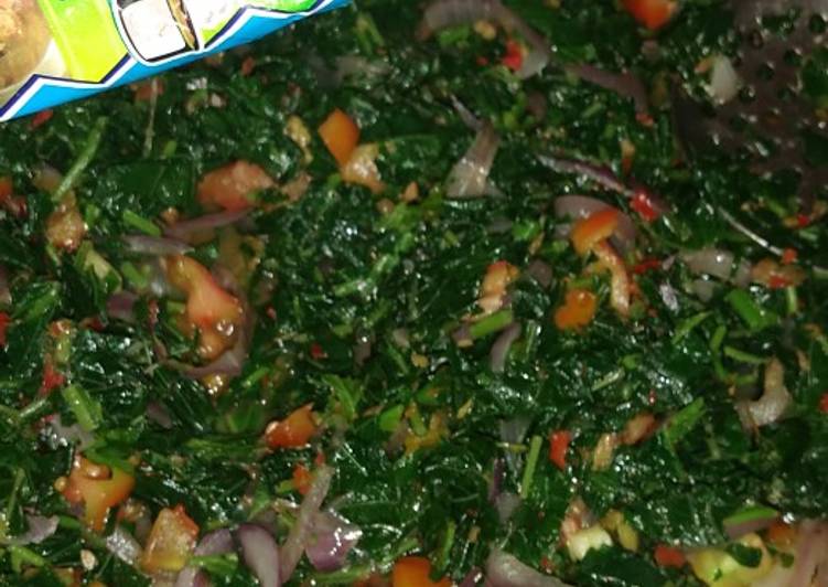 Recipe: Appetizing Spinach sauce This is A Recipe That Has Been Tested  From My Kitchen !!