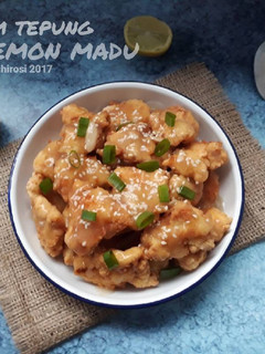 Foto resep Ayam Tepung Saos Lemon Madu