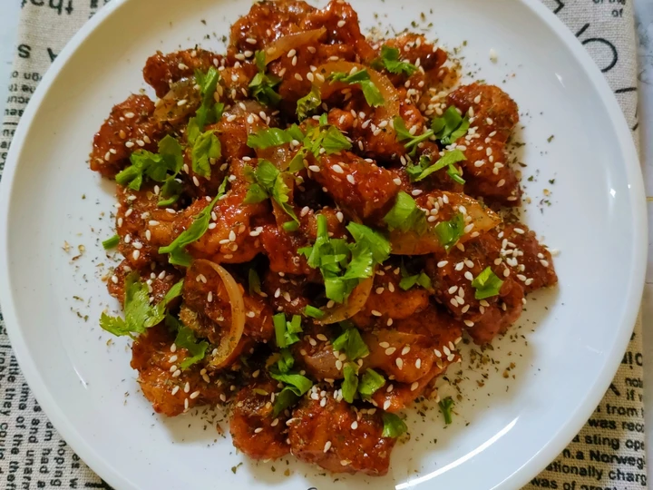 Langkah Gampang Membikin Resep Sour and Sweet Chicken Popcorn yang Enak Banget Anti Ribet, Uenak Banget