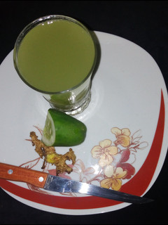 A picture of Cucumber drink.