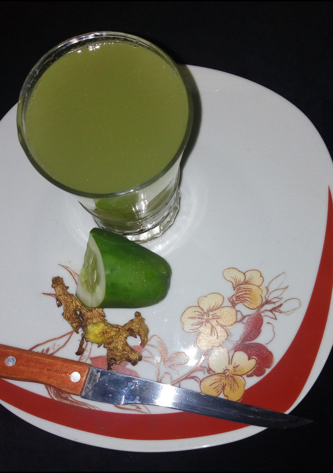 A picture of Cucumber drink.