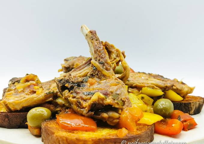 Costolette di Agnello alla Calabrese Golose