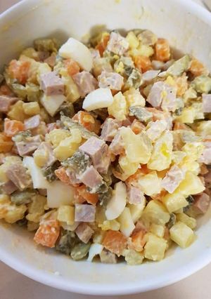Hình của món Salad nga.