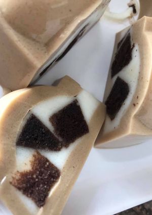 Foto resep Puding brownies capucino