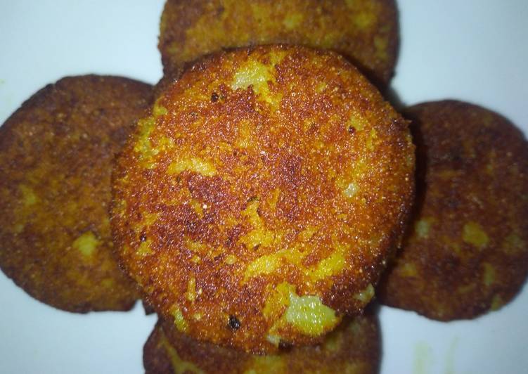 Recipe of Any-night-of-the-week Millet Aloo Tikki