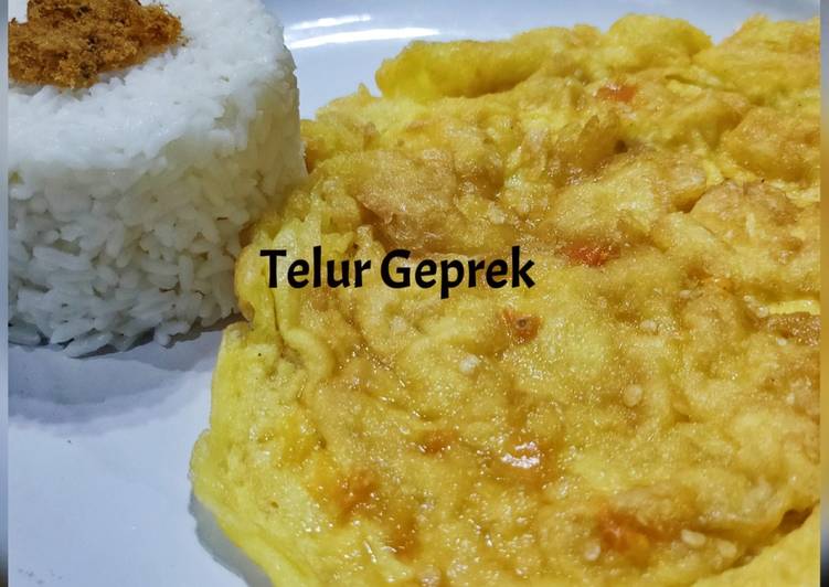 makanan Telur Geprek Anti Gagal