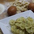Pasta fresca con solo 2 ingredientes y sin máquina
