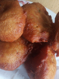 A picture of Bread crumb akara.