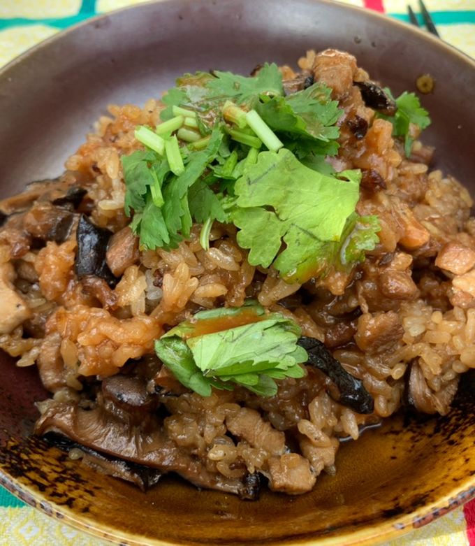 台式古早味油飯 的食譜成品照片