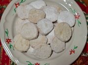 Una foto de galleta de vainilla y limón