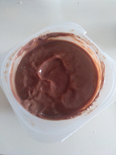 Una foto de Mousse de chocolate