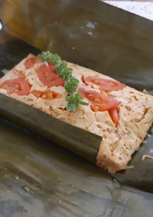 Foto resep Pepes Tahu Jamur Teri (tanpa telur)