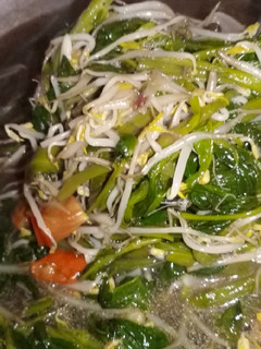 Foto resep Cah Kangkung Tauge Teriyaki