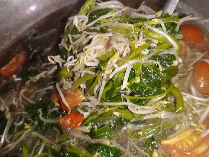 Cara Gampang Membuat Cah Kangkung Tauge Teriyaki Anti Gagal