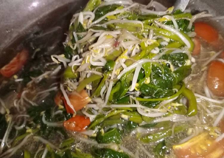 Resep Cah Kangkung Tauge Teriyaki, Sempurna